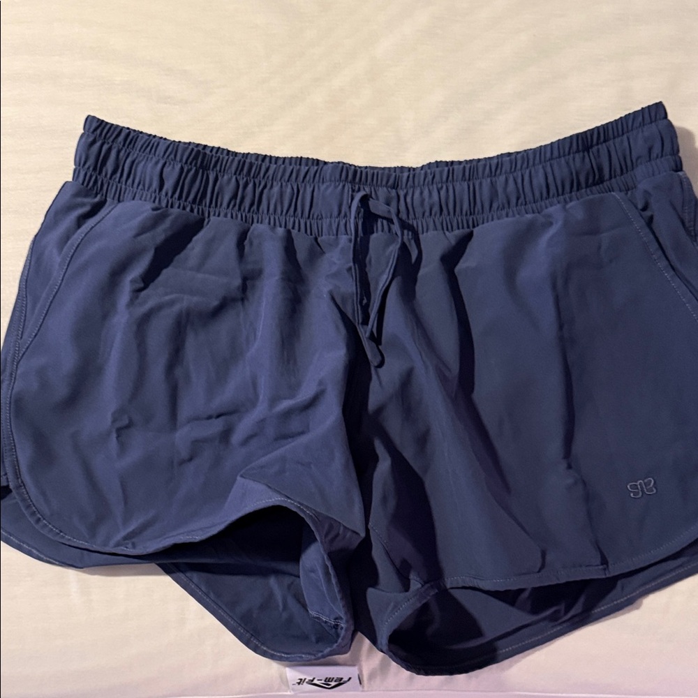 Stylish Women's Athletic Shorts in Navy